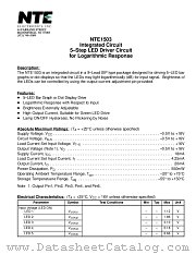 NTE1503 datasheet pdf NTE Electronics