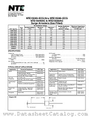 NTE15048-ECG datasheet pdf NTE Electronics