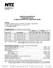 NTE1514 datasheet pdf NTE Electronics