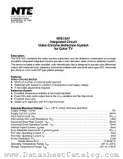 NTE1547 datasheet pdf NTE Electronics