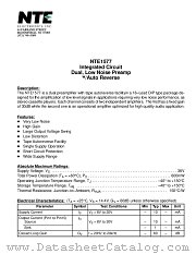 NTE1577 datasheet pdf NTE Electronics