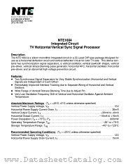 NTE1664 datasheet pdf NTE Electronics