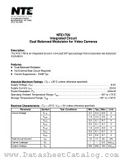 NTE1709 datasheet pdf NTE Electronics