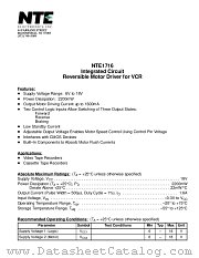 NTE1716 datasheet pdf NTE Electronics