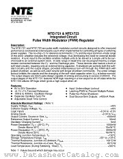 NTE1721 datasheet pdf NTE Electronics