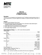 NTE1727 datasheet pdf NTE Electronics