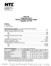 NTE1734 datasheet pdf NTE Electronics