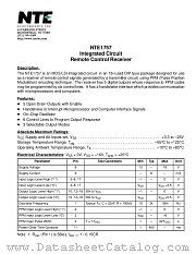 NTE1757 datasheet pdf NTE Electronics