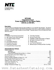 NTE1802 datasheet pdf NTE Electronics