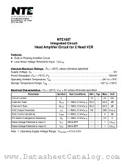 NTE1807 datasheet pdf NTE Electronics