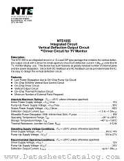NTE1855 datasheet pdf NTE Electronics