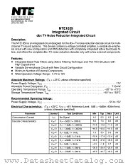 NTE1859 datasheet pdf NTE Electronics