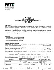 NTE1903 datasheet pdf NTE Electronics