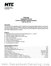 NTE1942 datasheet pdf NTE Electronics