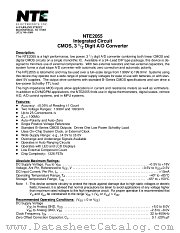 NTE2055 datasheet pdf NTE Electronics