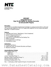 NTE2057 datasheet pdf NTE Electronics