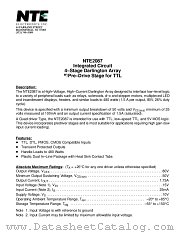 NTE2087 datasheet pdf NTE Electronics