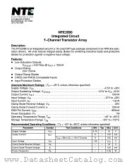NTE2090 datasheet pdf NTE Electronics
