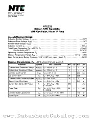 NTE229 datasheet pdf NTE Electronics