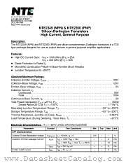 NTE2349 datasheet pdf NTE Electronics