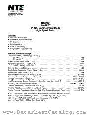 NTE2371 datasheet pdf NTE Electronics