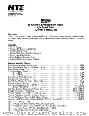 NTE2382 datasheet pdf NTE Electronics