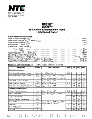 NTE2387 datasheet pdf NTE Electronics