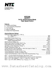 NTE2395 datasheet pdf NTE Electronics