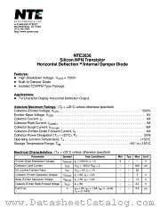 NTE2636 datasheet pdf NTE Electronics