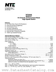 NTE2945 datasheet pdf NTE Electronics