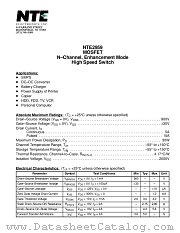 NTE2959 datasheet pdf NTE Electronics