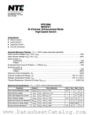 NTE2966 datasheet pdf NTE Electronics