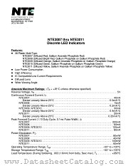 NTE3007 datasheet pdf NTE Electronics