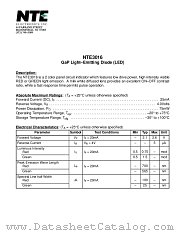 NTE3016 datasheet pdf NTE Electronics