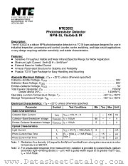 NTE3032 datasheet pdf NTE Electronics