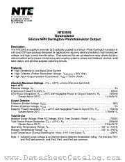 NTE3045 datasheet pdf NTE Electronics
