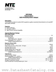 NTE3046 datasheet pdf NTE Electronics