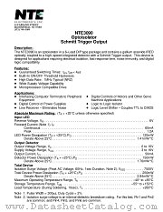 NTE3090 datasheet pdf NTE Electronics