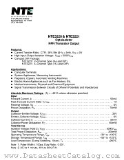 NTE3220 datasheet pdf NTE Electronics
