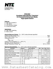 NTE3302 datasheet pdf NTE Electronics