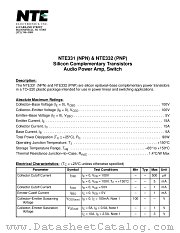 NTE331 datasheet pdf NTE Electronics