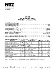 NTE395 datasheet pdf NTE Electronics