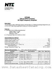 NTE486 datasheet pdf NTE Electronics