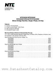NTE5324W datasheet pdf NTE Electronics
