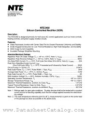 NTE5460 datasheet pdf NTE Electronics