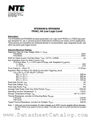NTE56050 datasheet pdf NTE Electronics