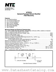 NTE574 datasheet pdf NTE Electronics