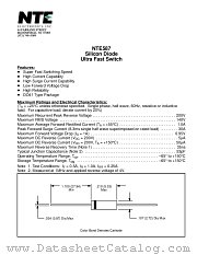 NTE587 datasheet pdf NTE Electronics