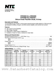 NTE5892 datasheet pdf NTE Electronics