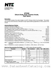 NTE596 datasheet pdf NTE Electronics